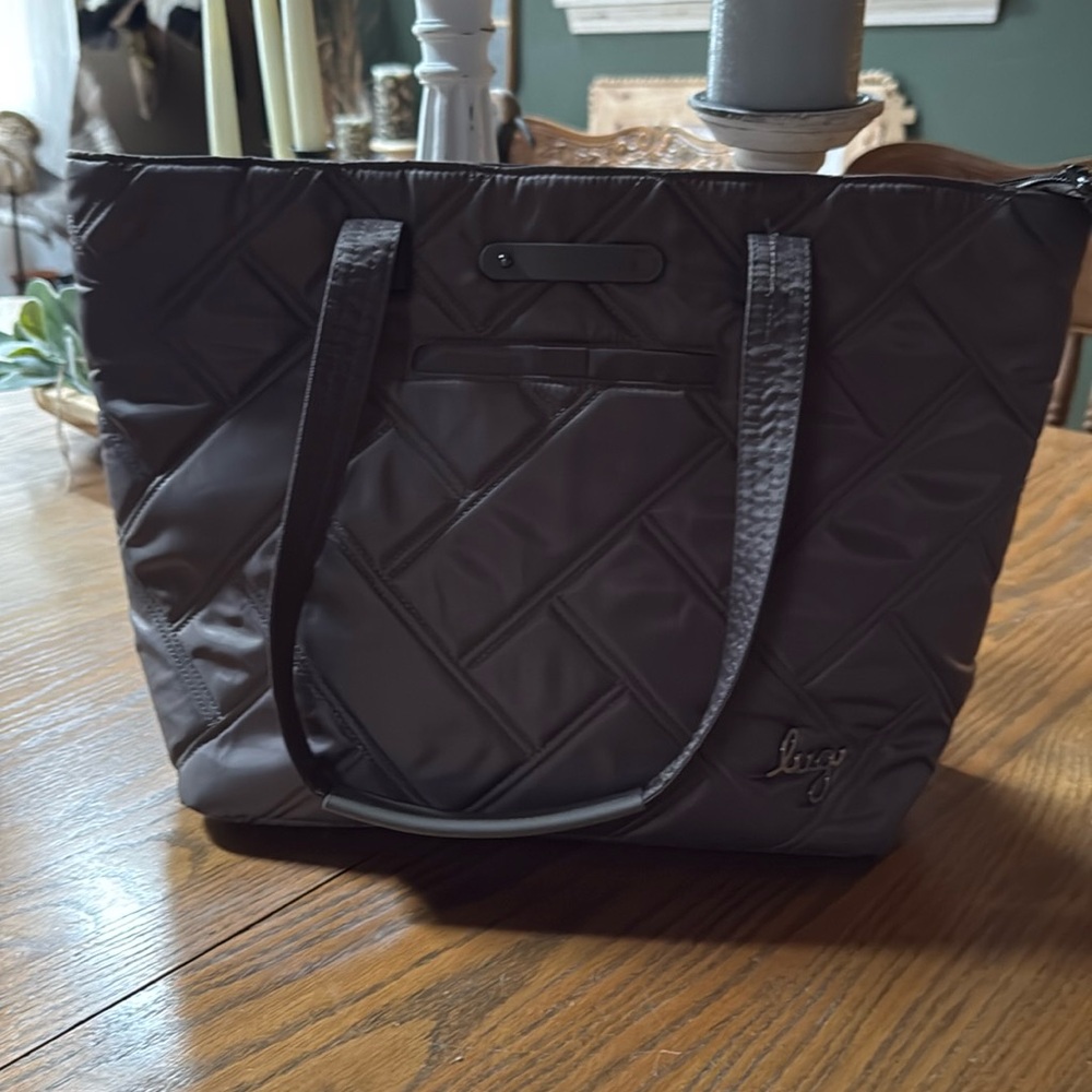 Lug Skyliner Tote in Walnut Brown